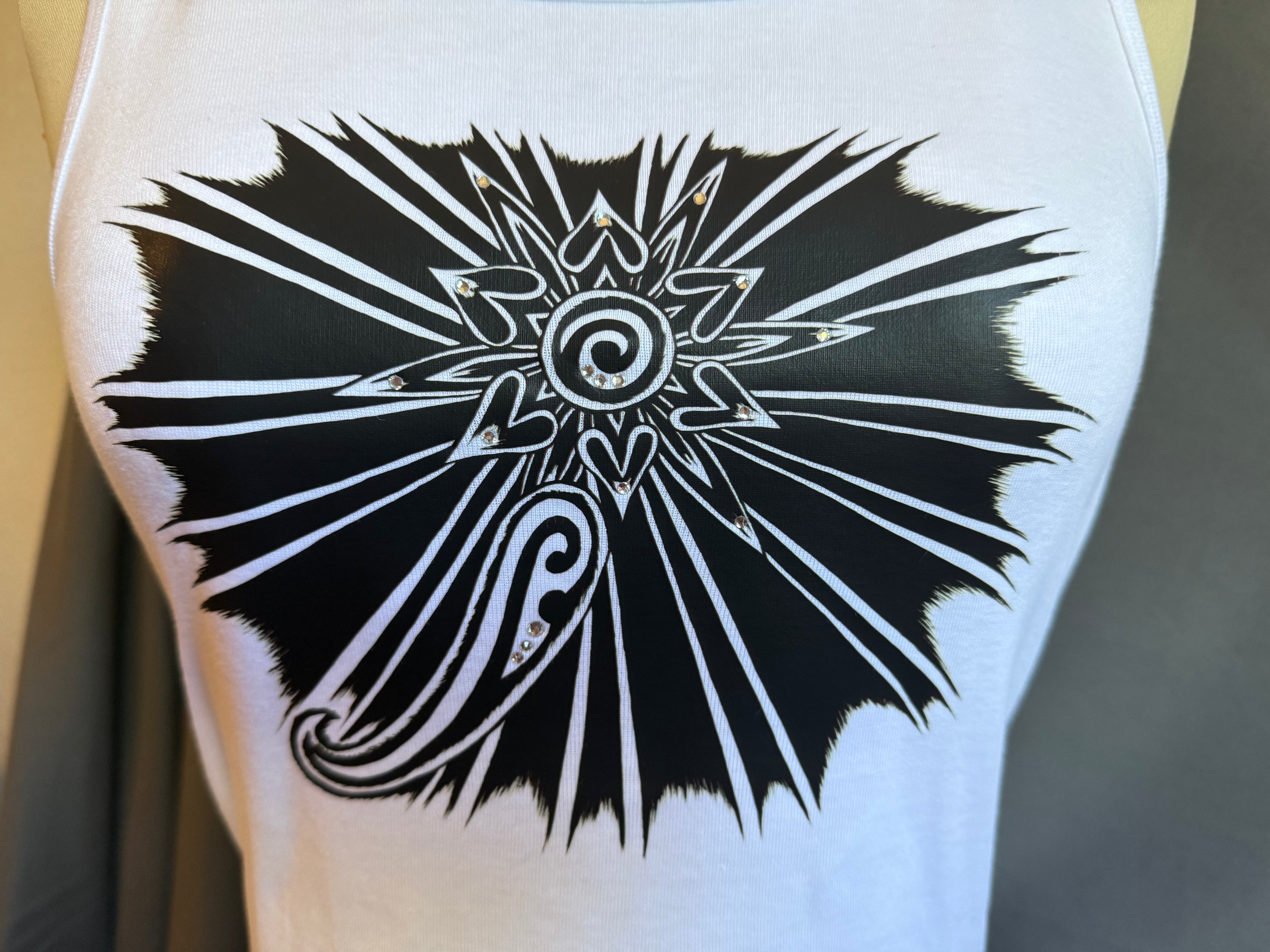 semicolon Graphic Tank- Size M