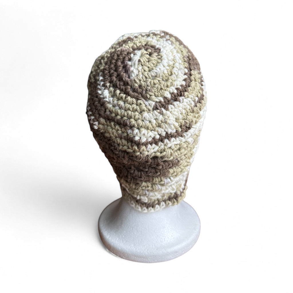 Autumn cotton mesh skull cap