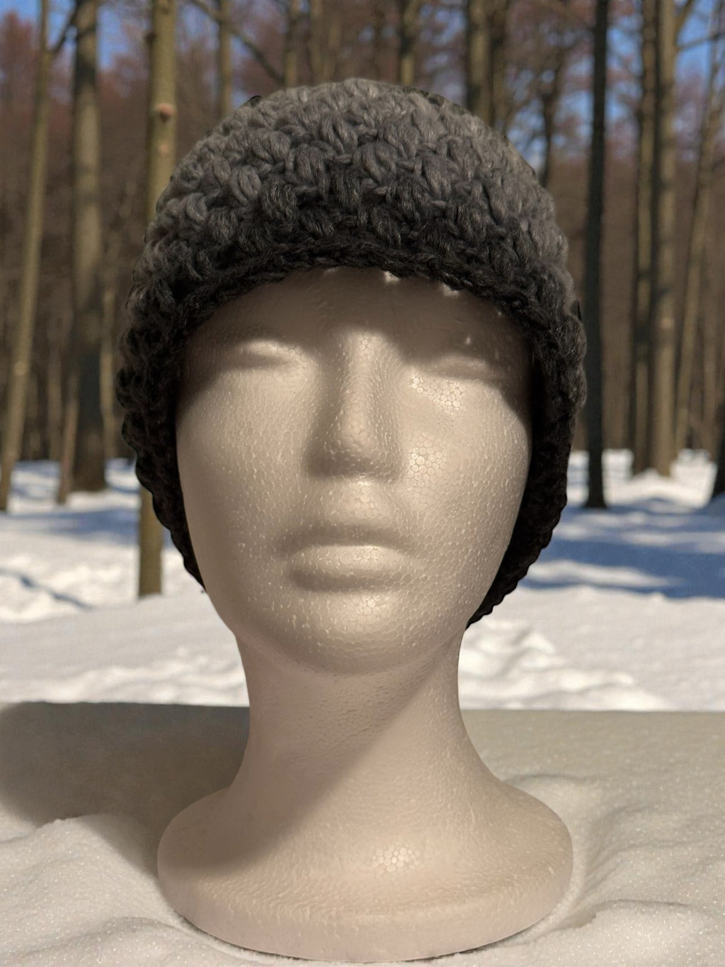 Gradient Puff Stitch Beanie OSFM