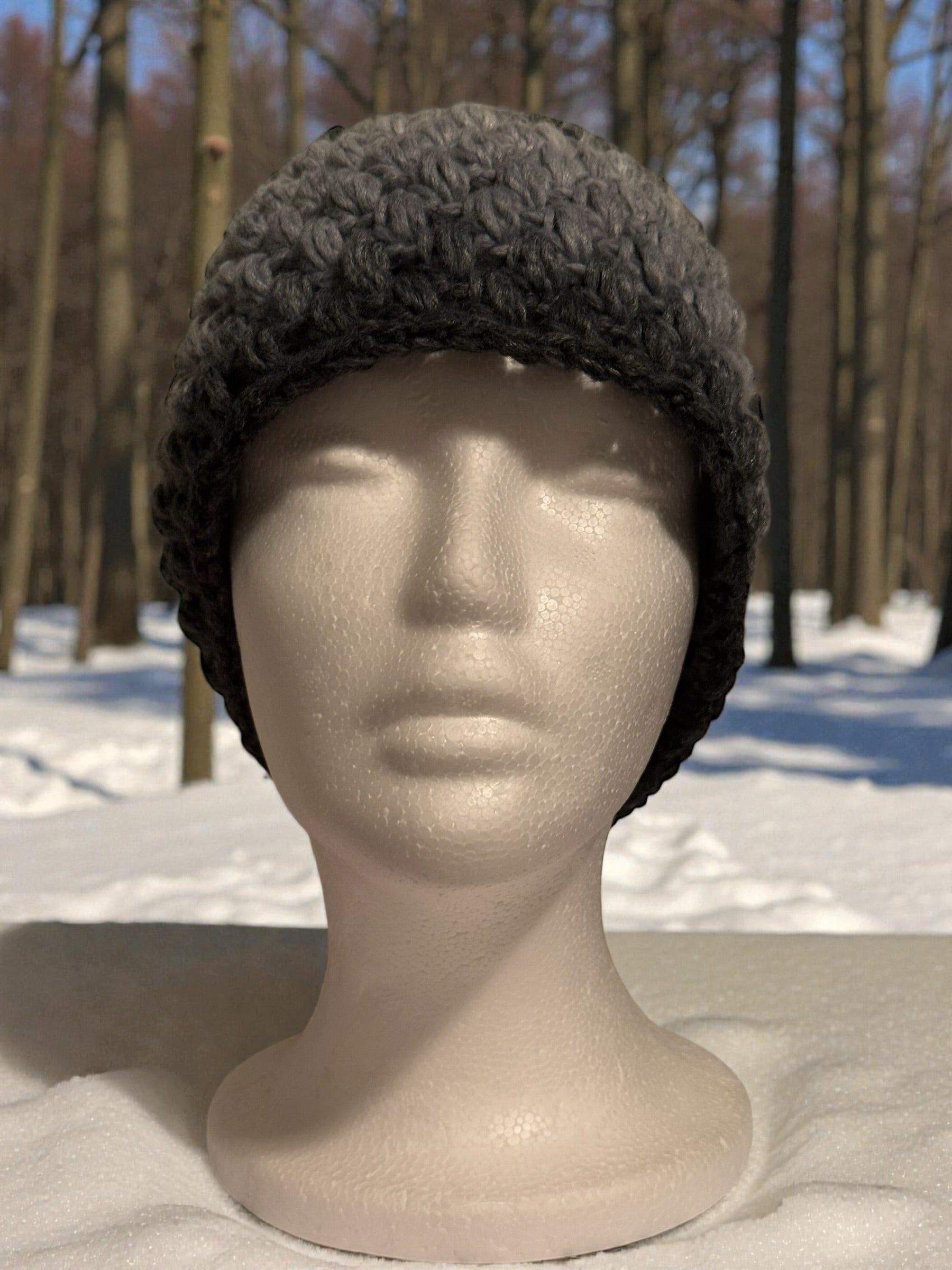 Gradient Puff Stitch Beanie OSFM